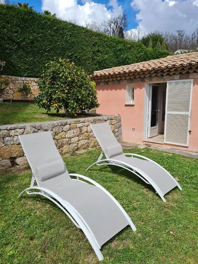 Adorable Maison Independante 30M2 Avec Piscine En Saison Cabris 0*,